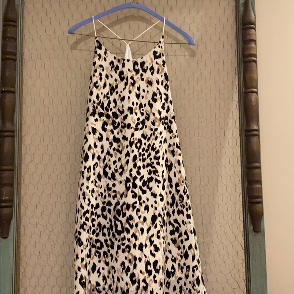 Leopard print dress
